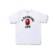 Bape Short Round Collar T-shirt M-XXXL (13)