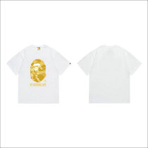 Bape Short Round Collar T-shirt S-XXL (61) Bape Short Round Collar T-shirt S-XXL (61)