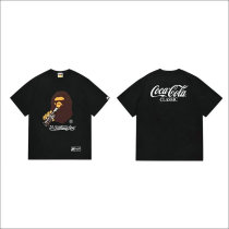 Bape Short Round Collar T-shirt S-XXL (55) Bape Short Round Collar T-shirt S-XXL (55)