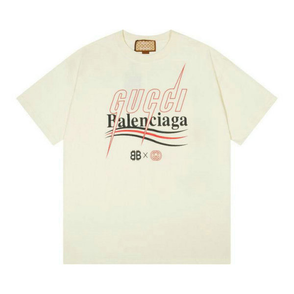 Gucci Short Round Collar T-shirt S-XL (4)