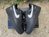 Authentic Supreme x Nike Air Force 1 Low Black/White