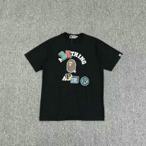 Bape Short Round Collar T-shirt M-XXXL (22) Bape Short Round Collar T-shirt M-XXXL (22)