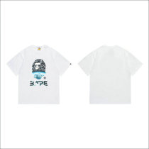 Bape Short Round Collar T-shirt S-XXL (119) Bape Short Round Collar T-shirt S-XXL (119)