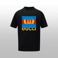 Gucci Short Round Collar T-shirt S-XL (36)