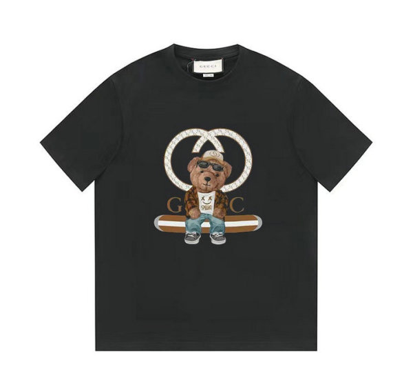 Gucci Short Round Collar T-shirt XS-L (172)