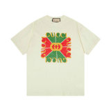 Gucci Short Round Collar T-shirt S-XL (6)