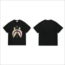 Bape Short Round Collar T-shirt S-XXL (103) Bape Short Round Collar T-shirt S-XXL (103)