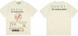 Gucci Short Round Collar T-shirt XS-L (110)