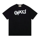 Gucci Short Round Collar T-shirt S-XL (15)