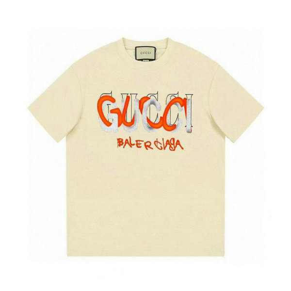 Gucci Short Round Collar T-shirt XS-L (181)