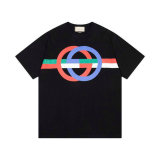 Gucci Short Round Collar T-shirt S-XL (14)