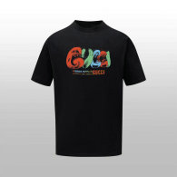 Gucci Short Round Collar T-shirt S-XL (48)