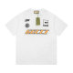 Gucci Short Round Collar T-shirt XS-L (114)