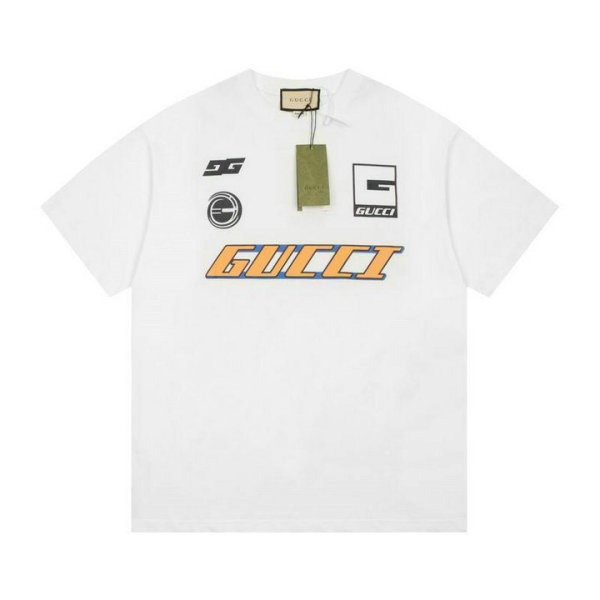 Gucci Short Round Collar T-shirt XS-L (114)