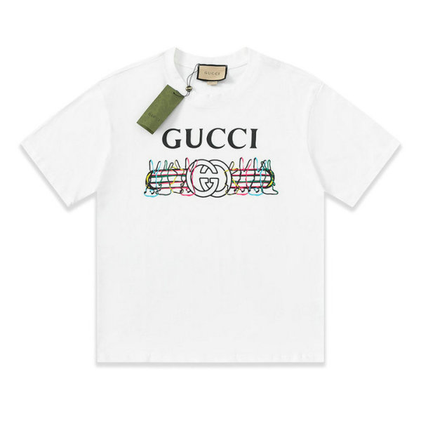 Gucci Short Round Collar T-shirt XS-L (43)