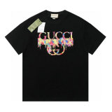 Gucci Short Round Collar T-shirt XS-L (124)