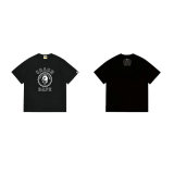 Bape Short Round Collar T-shirt S-XXL (132)