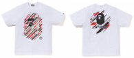 Bape Short Round Collar T-shirt M-XXXL (57)