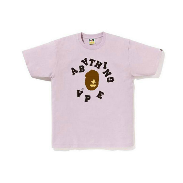 Bape Short Round Collar T-shirt M-XXXL (35)