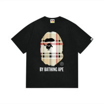 Bape Short Round Collar T-shirt M-XXXL (66)