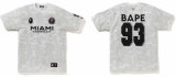 Bape Short Round Collar T-shirt M-XXXL (47)