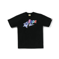 Bape Short Round Collar T-shirt M-XXXL (28)