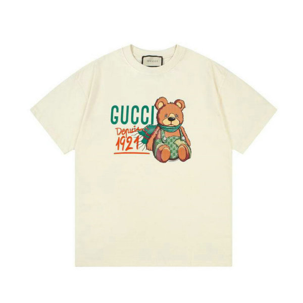 Gucci Short Round Collar T-shirt XS-L (186)