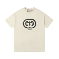 Gucci Short Round Collar T-shirt S-XL (20)
