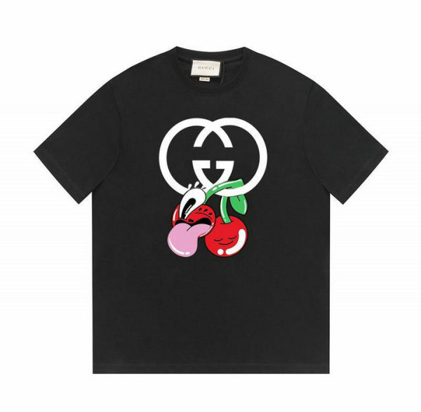Gucci Short Round Collar T-shirt XS-L (56)