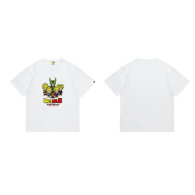 Bape Short Round Collar T-shirt S-XXL (125)