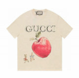Gucci Short Round Collar T-shirt XS-L (65)