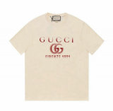Gucci Short Round Collar T-shirt XS-L (193)