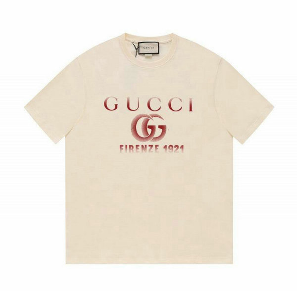 Gucci Short Round Collar T-shirt XS-L (193)