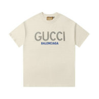 Gucci Short Round Collar T-shirt S-XL (18)