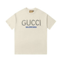 Gucci Short Round Collar T-shirt S-XL (18) Gucci Short Round Collar T-shirt S-XL (18)