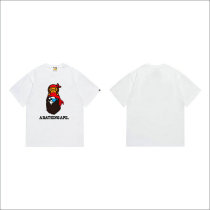 Bape Short Round Collar T-shirt S-XXL (49) Bape Short Round Collar T-shirt S-XXL (49)