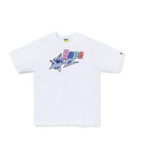 Bape Short Round Collar T-shirt M-XXXL (84)