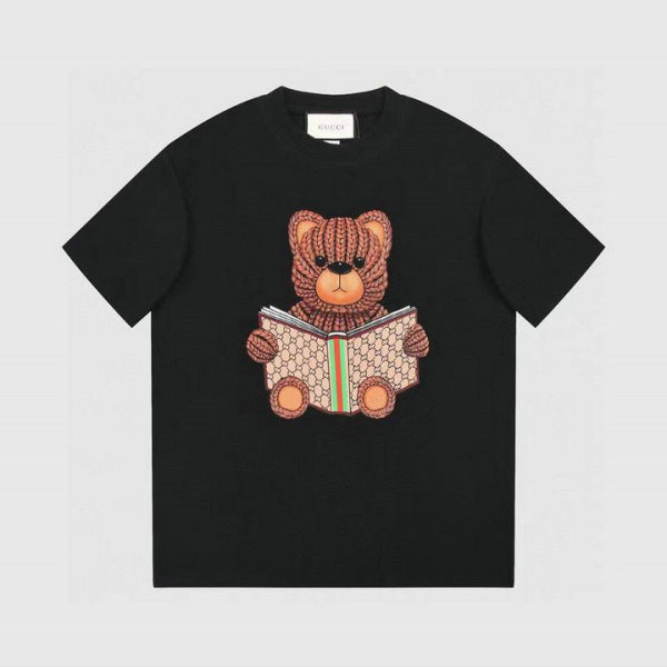 Gucci Short Round Collar T-shirt XS-L (162)