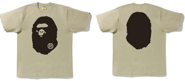 Bape Short Round Collar T-shirt M-XXXL (19)
