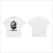 Bape Short Round Collar T-shirt S-XXL (47) Bape Short Round Collar T-shirt S-XXL (47)
