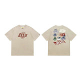 Bape Short Round Collar T-shirt S-XXL (22)
