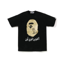 Bape Short Round Collar T-shirt M-XXXL (75)
