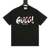 Gucci Short Round Collar T-shirt S-XL (1)
