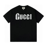 Gucci Short Round Collar T-shirt XS-L (25)