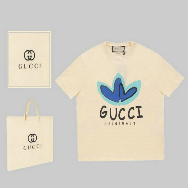 Gucci Short Round Collar T-shirt XS-L (5)