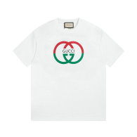 Gucci Short Round Collar T-shirt S-XL (8)