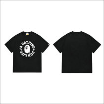 Bape Short Round Collar T-shirt S-XXL (28) Bape Short Round Collar T-shirt S-XXL (28)