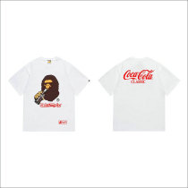 Bape Short Round Collar T-shirt S-XXL (53) Bape Short Round Collar T-shirt S-XXL (53)