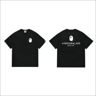 Bape Short Round Collar T-shirt S-XXL (117)