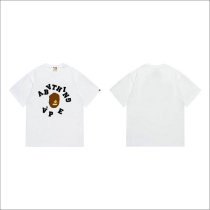Bape Short Round Collar T-shirt S-XXL (45) Bape Short Round Collar T-shirt S-XXL (45)